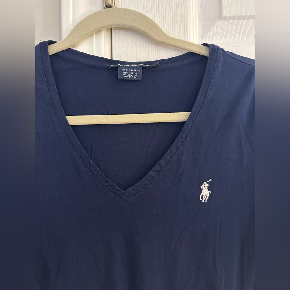 Women’s Long sleeve Navy Polo Ralph Lauren shirt